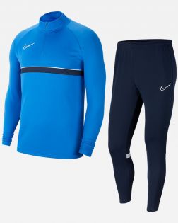 Ensemble Nike Academy 21 pour Homme. Sweat 1/4 Zip + Pantalon de survêtement. Pack 2 pièces