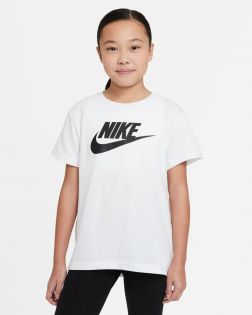 T-shirt Nike Sportswear Blanc pour Enfant AR5088-112