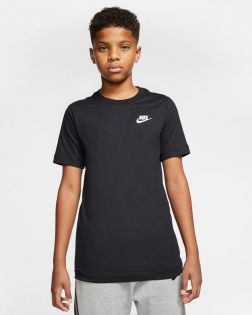 T-shirt Nike Sportswear Noir pour Enfant AR5254-010
