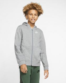 Nike Sportswear Club Gris Sweat à capuche pour enfant