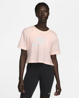 Camiseta Nike Sportswear Rosa y Bianco Camiseta para mujeres