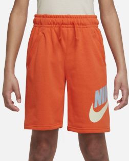 Nike Sportswear Orange Pantalón corto para niño