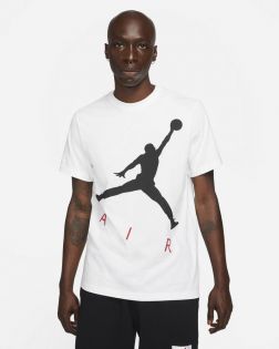 T-shirt Jordan Jumpman Blanc et Noir pour Homme CV3425-100
