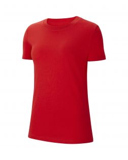T-shirt Nike Team Club 20 Rouge pour Femme CZ0903-657