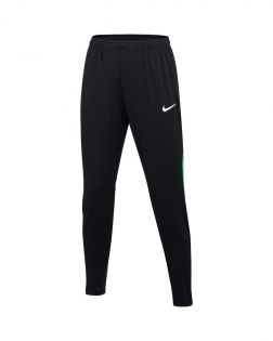 Pantalón Largo Nike Academy Pro Negro y Verde para Mujer Pantalón de chándal para mujeres