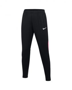 Pantalón Largo Nike Academy Pro, Negro y Rojo para Mujer Pantalón de chándal para mujeres