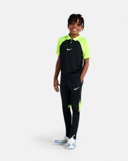 Pantalon de survêtement Nike Academy Pro Noir & Jaune Fluo pour enfant