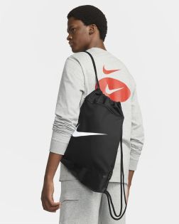 Nike Brasilia 9.5 Noir Sac à cordelettes