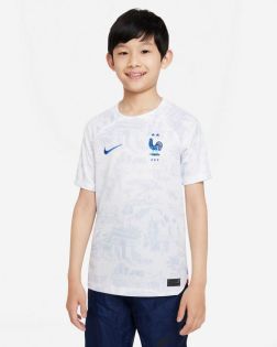 Nike FFF 2022/23 Stadium Extérieur Camiseta de futbol para niño