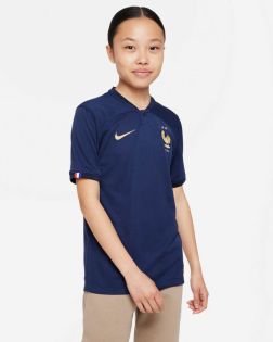 Nike FFF 2022/23 Stadium Domicile Camiseta de futbol para niño