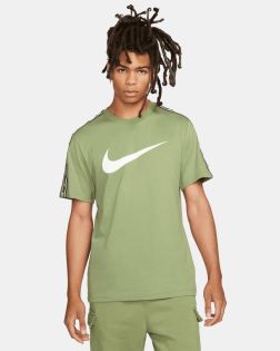 tee shirt nike sportswear repeat vert pour homme dx2032 334