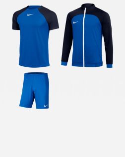 Set Nike Academy Pro Kids. Camicia + pantaloncini + giacca da ginnastica. Confezione da 3 pezzi