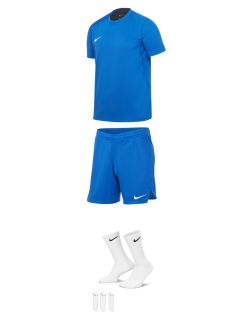 Conjunto Infantil Nike Team Court. Camiseta + Pantalón corto + Par de calcetines. Oferta de 3 artículos