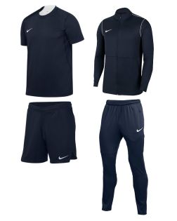 Conjunto Infantil Nike Park 20. Camiseta + Pantalón corto + Chaqueta + Chándal. Oferta de 4