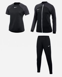 Conjunto Nike Academy Pro para Mujer. Camiseta + Chaqueta + Chándal. Oferta de 3 Packs para mujeres