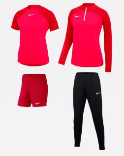 Pack Nike Academy Pro (4 pièces) | Maillot + Short + Haut 1/4 zip + Pantalon de survêtement | Ensemble de produits pour femme