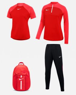 Pack Nike Academy Pro (4 pièces) | Maillot + Haut 1/4 zip + Pantalon de survêtement + Sac à dos |