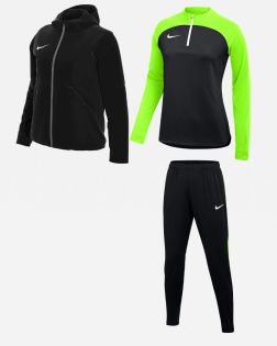 Pack Nike Academy Pro (3 pièces) | Haut 1/4 zip + Pantalon de survêtement + Veste doublée | Set di prodotti para donne