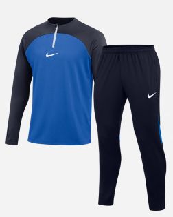 Conjunto Nike Academy Pro para Hombre. Camiseta 1/4 Zip + Pantalón de chándal. Oferta de 2 artículos