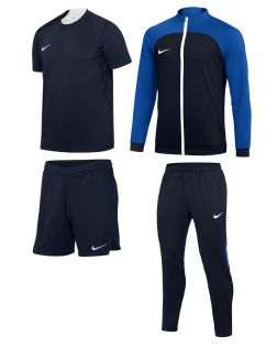 Set Nike Academy Pro Uomo. Camicia + pantaloncini + giacca + pantaloni della tuta. Confezione da 4 pezzi Set di prodotti per uomo