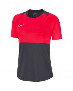Nike Academy Pro anthracite et rouge crimson pour Femme Maillot pour femme