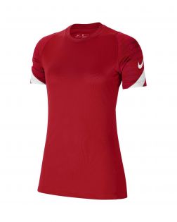 Maillot Nike Strike 21 rouge pour Femme CW6091-657
