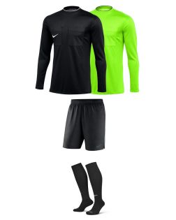 Pack Arbitre Nike (4 pièces) | 2 Maillots manches longues + Short + Chaussettes