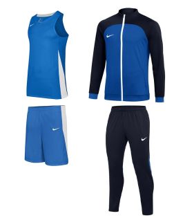 Ensemble Nike Academy Pro pour Homme. Maillot + Short + Veste et Pantalon de survêtement Academy Pro. Pack 4 pièces