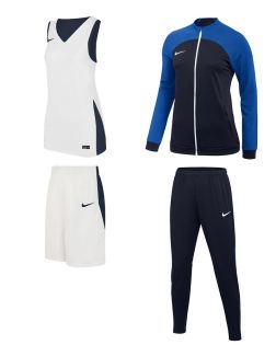 Conjunto Nike Academy Pro para Mujer. Camisa reversible + Pantalón corto + Chaqueta y pantalón de chándal Academy Pro. Oferta de 4