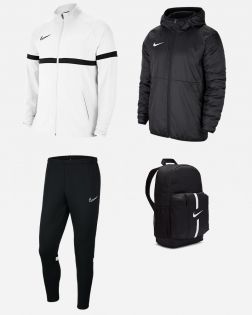 Pack Entrainement Nike Academy 21 maillot, short, chaussettes, survetement, sac, parka