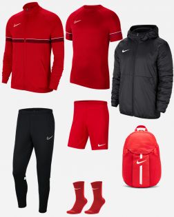 Pack Entrainement Nike Academy 21 maillot, short,chaussettes, polo, survetement, sac, parka