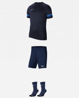 Set Nike Academy 21 da Uomo. Camicia + Pantaloncini + Calzini. Confezione da 3 pezzi