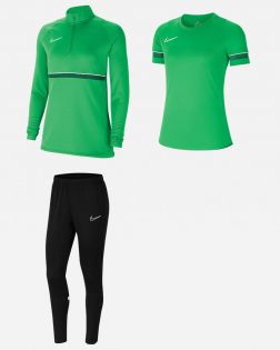 Pack Nike Academy 21 (3 pièces) | Sweat d'entrainement 1/4 Zip + Pantalon de survêtement + Maillot | 