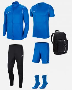 Pack Nike Park 20 (7 articoli) | Giacca + Pantaloni + Maglia + Short + Calze + Zaino | 