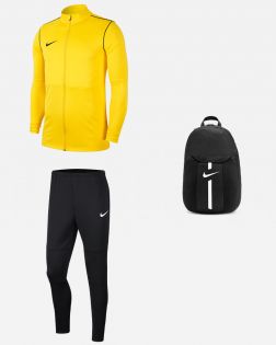 Set Nike Park 20 Uomo. Giacca + pantaloni da ginnastica + zaino. Confezione da 3 pezzi