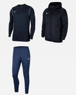 Pack Nike Park 20 (3 pièces) | Sweat + Pantalon de survêtement + Parka | 