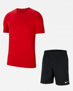 Ensemble Nike Team Club 20 pour Homme. Tee-shirt + Short. Pack 2 pièces