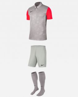 Conjunto Nike Trophy IV para Hombre. Camiseta + Pantalón Corto + Calcetines Match. Oferta de 3