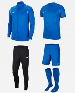 Pack de Football Nike Park 20 (5 pièces) | Veste + Pantalon de survêtement + Maillot + Short + Chaussettes | 
