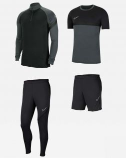 Pack Nike Academy Pro (4 pièces) | Sweat 1/4 Zip + Pantalon de survetement + Maillot + Short | 