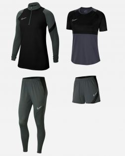 Pack Nike Academy Pro (4 articoli) | 1/4 Zip + Pantaloni + Maglia + Short | 