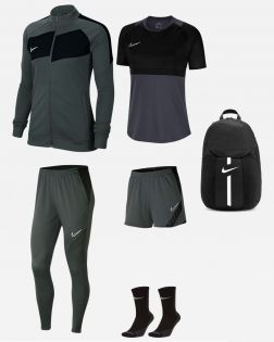 Pack Nike Academy Pro (6 productos) | Chaqueta + Pantalón de Chándal + Camiseta + Pantalón corto + Calcetines bajas + Mochilla | 