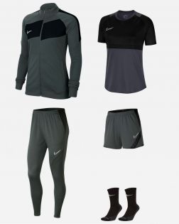 Pack Nike Academy Pro (5 productos) | Chaqueta + Pantalón de Chándal + Camiseta + Pantalón corto + Calcetines bajas | 