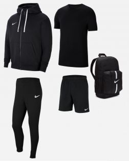 Pack Lifestyle Enfant Nike Team Club 20 tee-shirt, short, sweat, capuche, zip, pantalon, short, sac