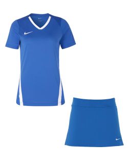Pack Nike Team (2 pièces) | Sports de raquettes | Maillot + Jupe-short | Ensemble de produits pour femme