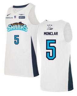Sharks Antibes - Domicile 22-23 (Joueurs) Camiseta de competicion para niño