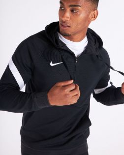 Sweat ½ zip Nike Strike 21 Fleece noir pour Homme CW6311-010