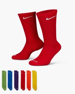 Nike Everyday Plus Cushioned Set de 6 pares de calcetines