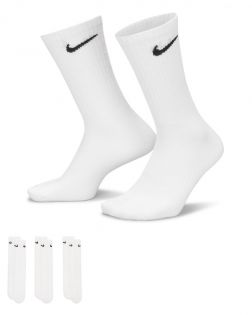 Chaussettes Nike Everyday Blanc Lot de 3 paires de chaussettes