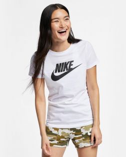 Maglietta Nike Sportswear Bianco Maglietta per donne